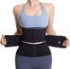 Корсет для талии Утягивающий Super waist с двойной утяжкой для похудения, Черный, M Super-1002 фото 1